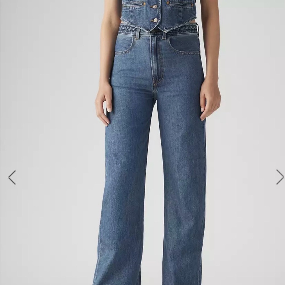 Levi's Women's Ribcage wide leg